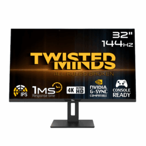 Twisted Minds UHD 32'', 144Hz, 1ms, HDMI 2.1 Gaming Monitor TM32DUI