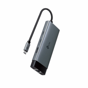 Tp-Link USB Type-C 6 in 1 Hub, 4K HDMI, Gigabit RJ45, PD 100W, USB 3.0, 5 Gbps SuperSpeed Data Transfer, Plug & Play, Mac, Windows, Linux, iPadOS, iOS, Android, Chrome | UH6120C