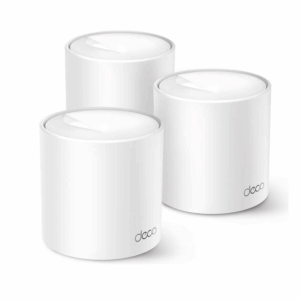 TP-Link Deco X10, (3-Pack), AX1500 Whole Home Mesh Wi-Fi 6 Router System, Speeds Up To 1,500 Mbps, OFDMA, MU-MIMO, Ultra-Low Latency, Parental Controls, White | Deco X10 AX1500
