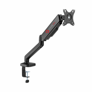 GAMEON GO-5336 Single Monitor Arm, 17" - 32", Arm Up To 9 KG, Keyhole Pattern, Advanced Cable Management, Built-in Spring Tension System, For Gaming And Office Use, Black | GO-5336