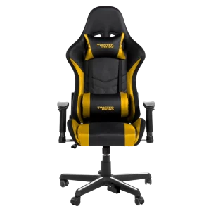 Twisted Minds 5 in 1 Gaming Chair Black & Yellow