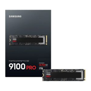 Samsung 9100 PRO 1TB PCIe 5.0 NVMe M.2 SSD | MZ-VAP1T0BW