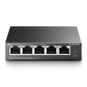 Tp-Link TL-SG1005P 5-Port Gigabit Desktop Switch with 4-Port PoE+