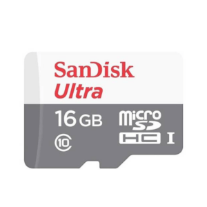 Sandisk 16GB Ultra MicroSD UHS-I Card with Adapter 80MB/s CL10 | SDSQUNS-016G-GN3MA
