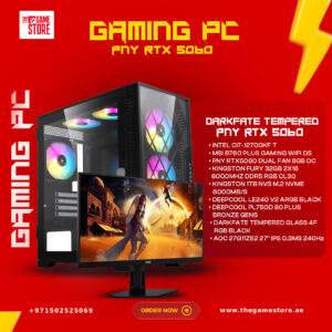 PNY RTX 5060 Gaming Rig – Speed, Style & Smooth Frames