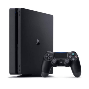 Sony PlayStation 4 1TB Slim Console, 1 Dualshock 4 Wireless Controller, 2.4GHz/5GHz Wi-Fi Mode, Blu-ray Technology, HDMI 2.0 Output, Black | PSC010006